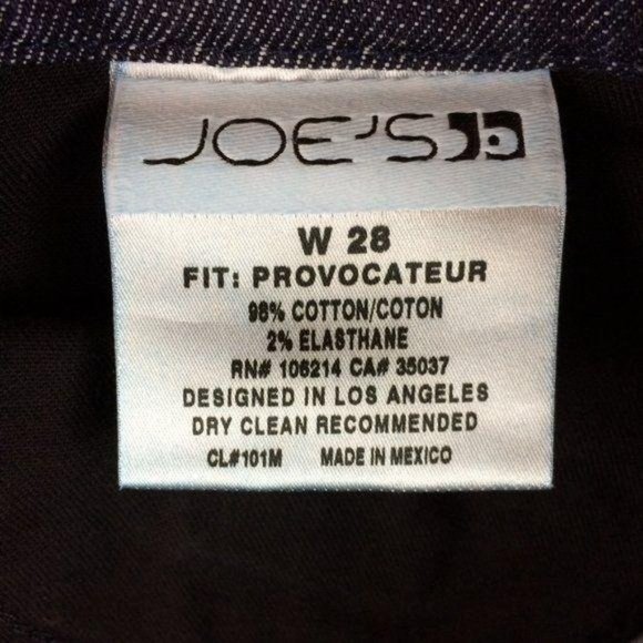 Joe's Women's Size 28 Blue Provocateur Bootcut Denim Jeans Cotton Elasthane - Picture 7 of 8